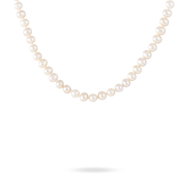Collier Audran Or Jaune Perle De Culture - Spannringe Damen | OROVIVO