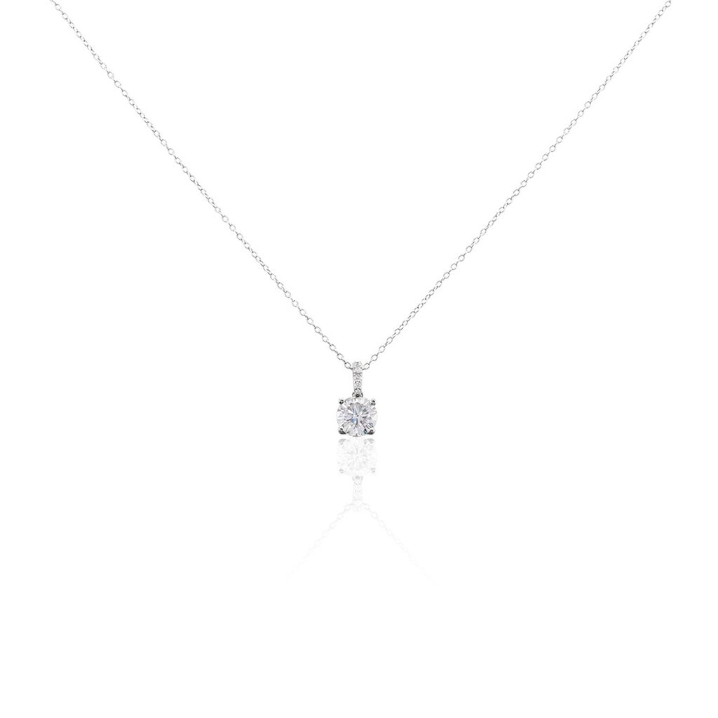 Damen Collier Silber 925 Zirkonia Paulina 1,15mm - Halsketten Damen | OROVIVO