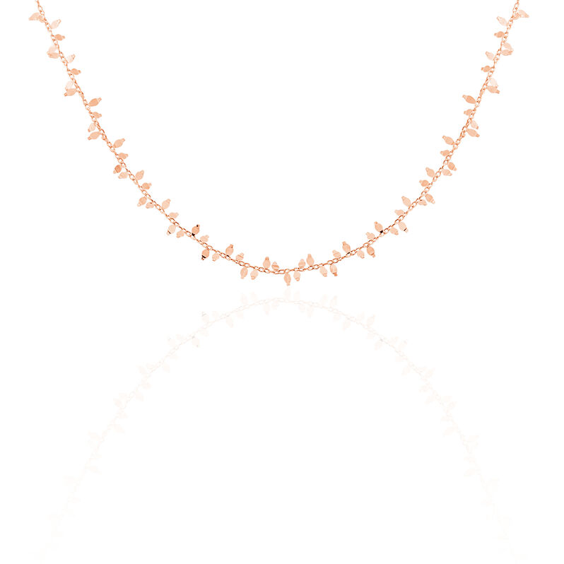 Damen Halskette Silber 925 Rosé Vergoldet - Halsketten Damen | OROVIVO