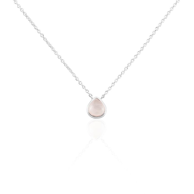 Collier Tao Argent Weiss Quartz - Spannringe Damen | OROVIVO