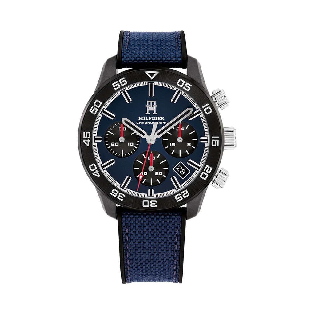TOMMY HILFIGER Herrenuhr 1792183 Quarz, Uhr ohne Stein