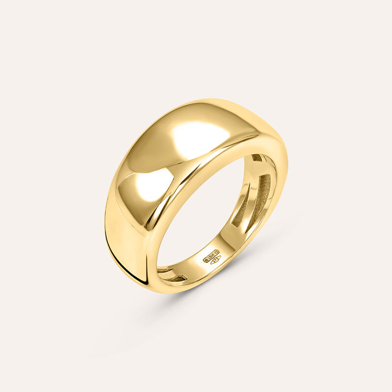 Anello Fantasia Beverly Oro Giallo - Spannringe Damen | OROVIVO