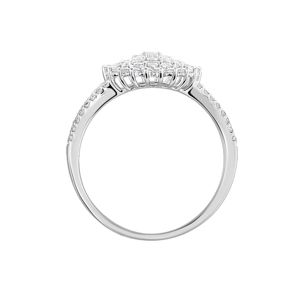 Bague Mirel Or Weiss Oxydes - Spannringe Damen | OROVIVO
