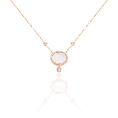 Damen Halskette Silber 925 Rosé Vergoldet - Halsketten Damen | OROVIVO