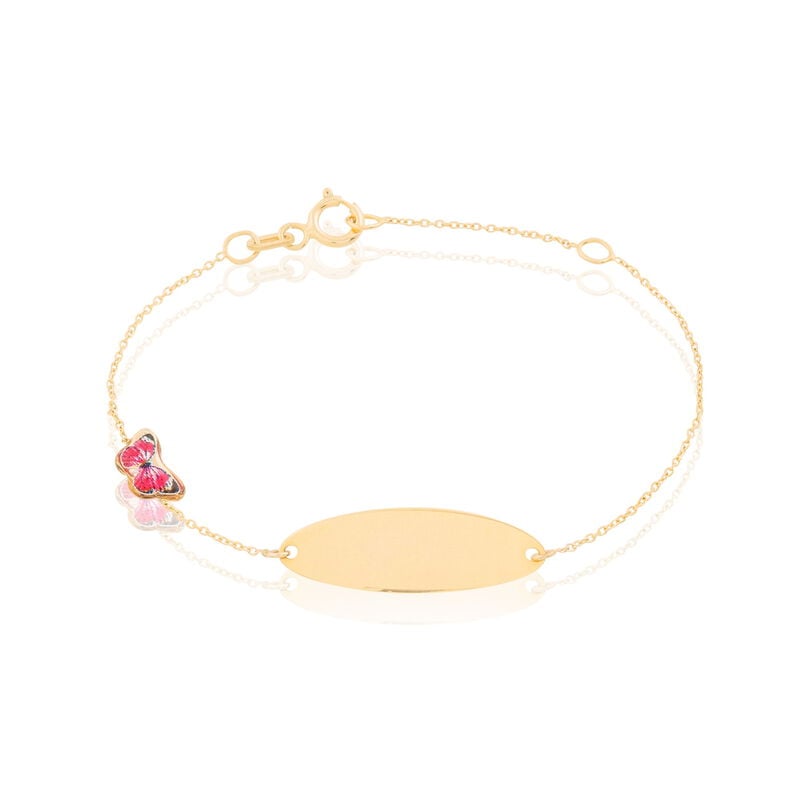 Bracelet Identitée Marcel Or Jaune - Spannringe Kinder | OROVIVO