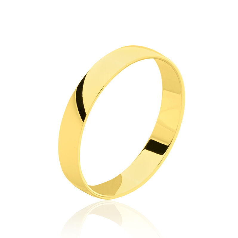 Alliance Isidorius Ruban Bombe Or Jaune - Spannringe Familie | OROVIVO