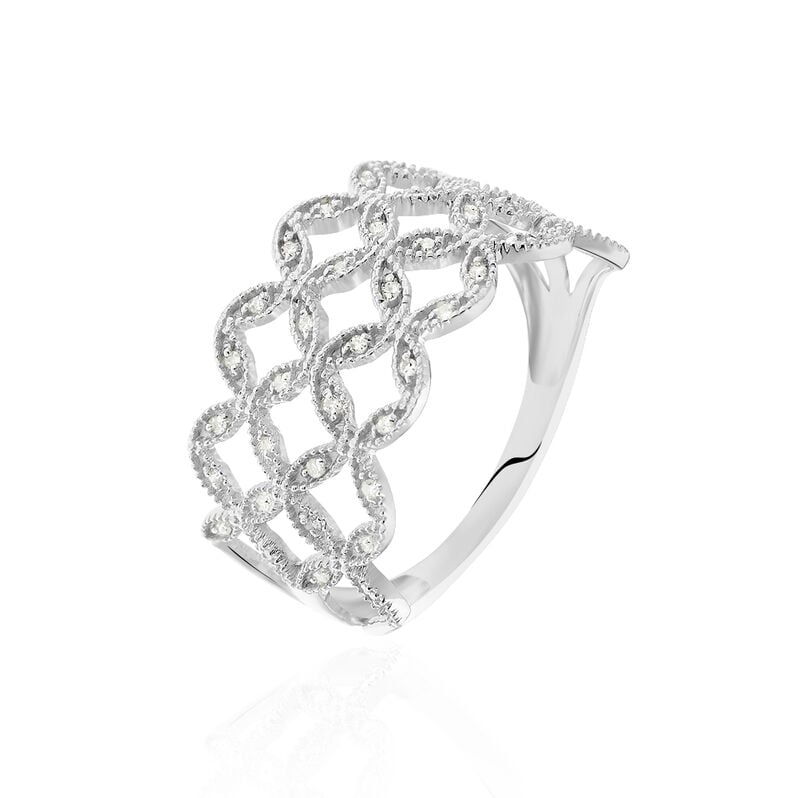 Bague Or Weiss Luciana - Spannringe Damen | OROVIVO