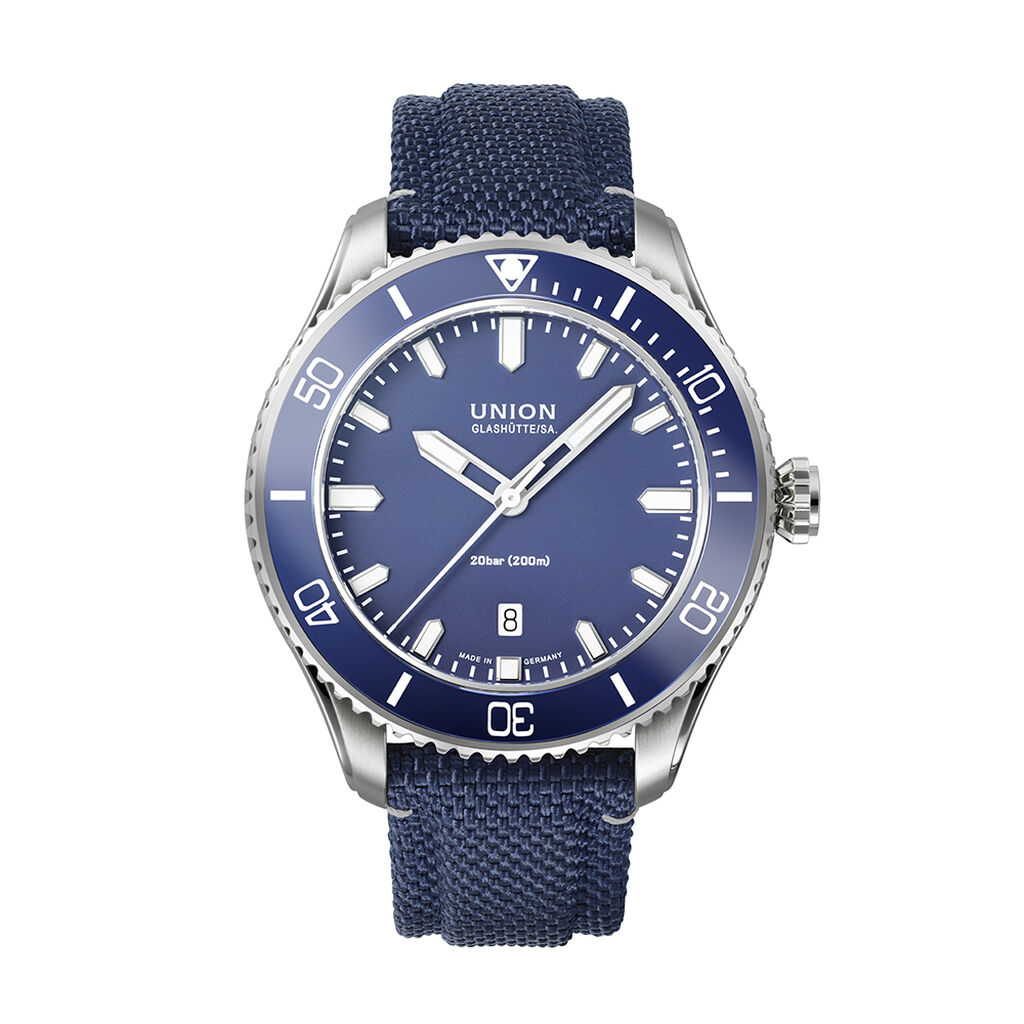 Union Glash&uuml;tte Herrenuhr Belisar Datum Sport Automatik D0099071104700