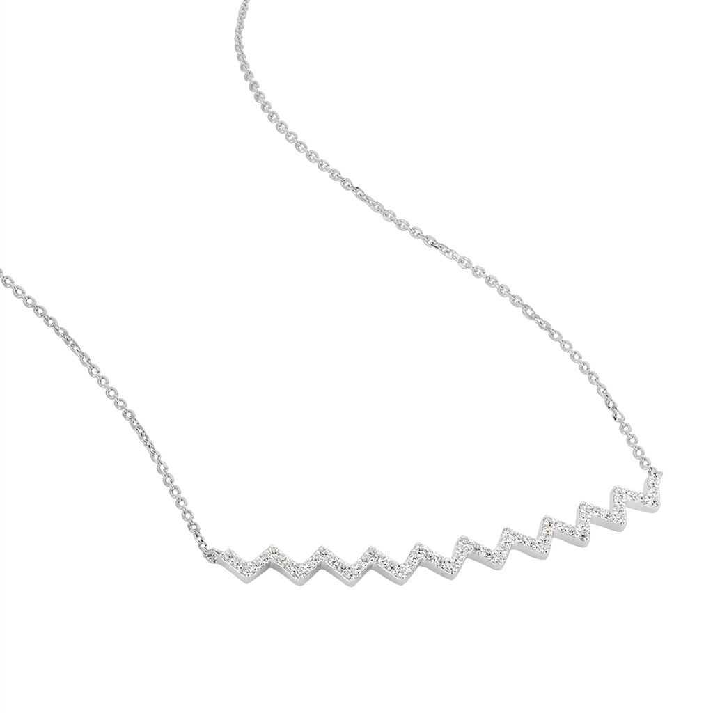 Collier Or Weiss Abby-gaelle Oxydes - Spannringe Damen | OROVIVO