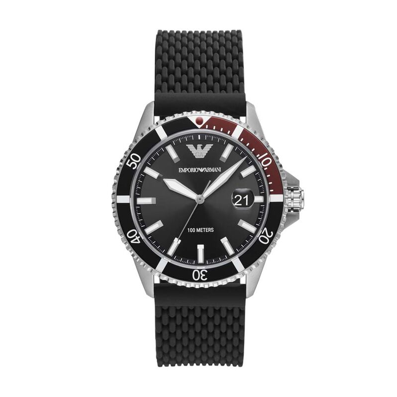 Montre Emporio Armani Noir - Spannringe Herren | OROVIVO