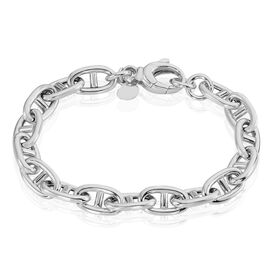 Damen Gliederarmband Stegpanzerkette Silber 925 - Armketten Damen | OROVIVO