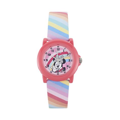 Kinderuhr Disney Minnie Mouse Rainbow Quarz - Armbanduhren Kinder | OROVIVO