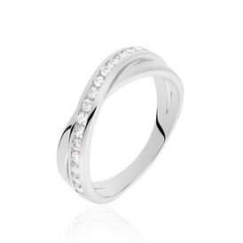 Damenring Silber 925 Zirkonia - Eheringe Damen | OROVIVO