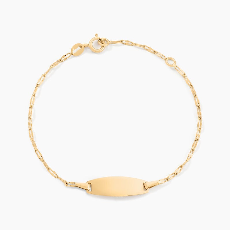 Bracelet Identitée Esmaelle Or Jaune - Spannringe Kinder | OROVIVO