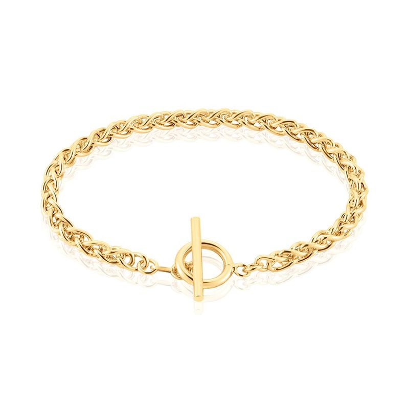 MADALYN Damen Armkette Silber vergoldet 925 B 4 mm - Armketten Damen | OROVIVO