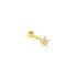 Piercing Alchemille Or Jaune Oxyde