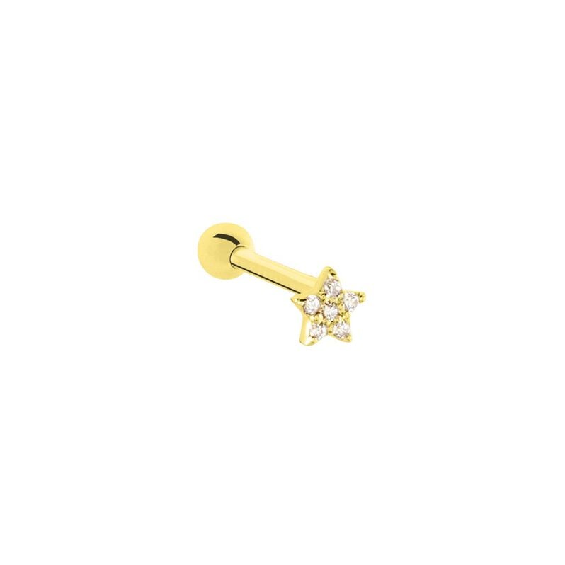 Piercing Alchemille Or Jaune Oxyde - Schmuck mit Stein Damen | OROVIVO
