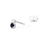 ELISABETH Damen Ohrstecker Wei&szlig;gold 585 (14 Karat) Saphir Blau 0,27 ct