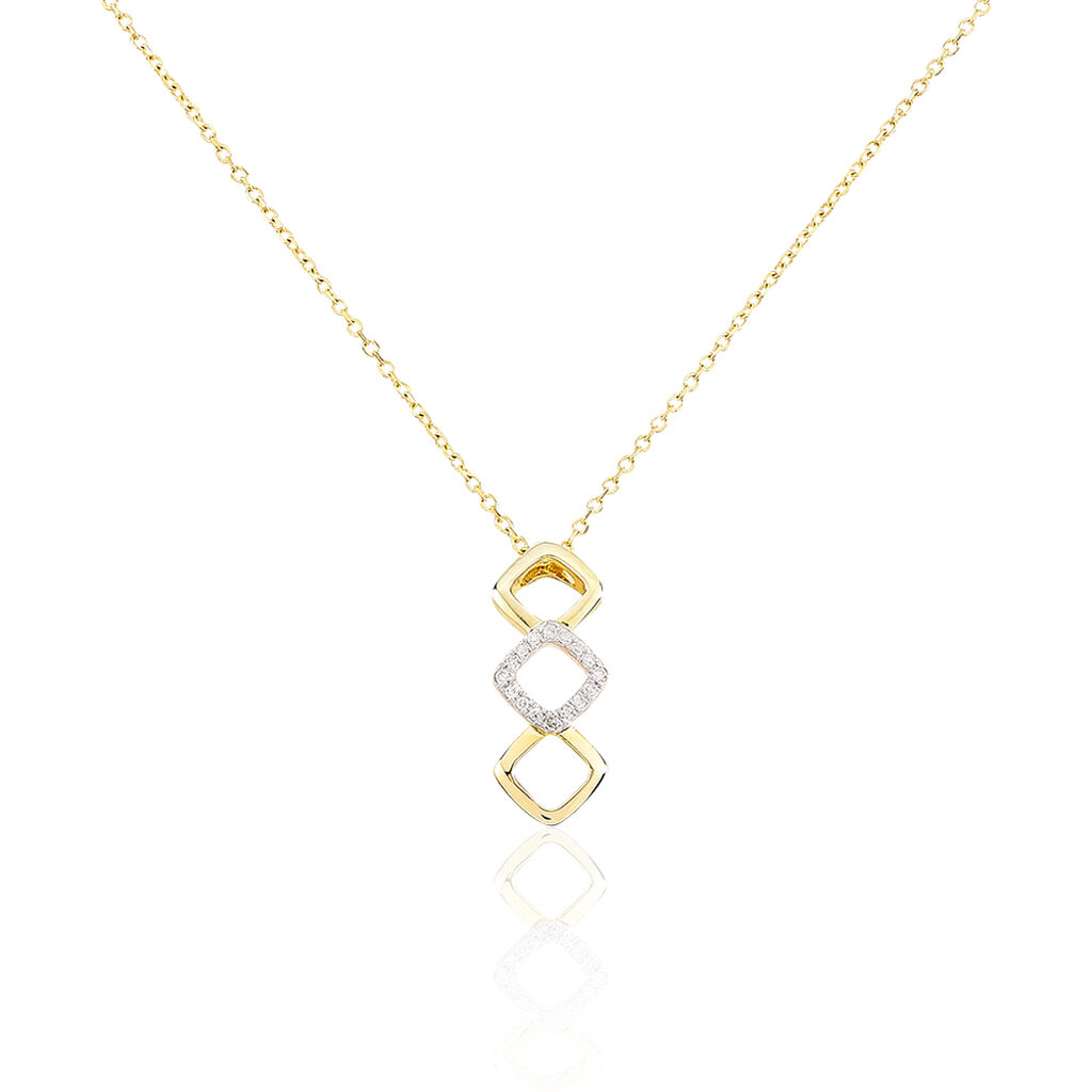 Collier Mattyae Or Jaune Diamant - Spannringe Damen | OROVIVO