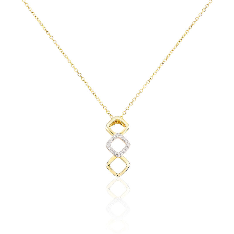 Collier Mattyae Or Jaune Diamant - Spannringe Damen | OROVIVO