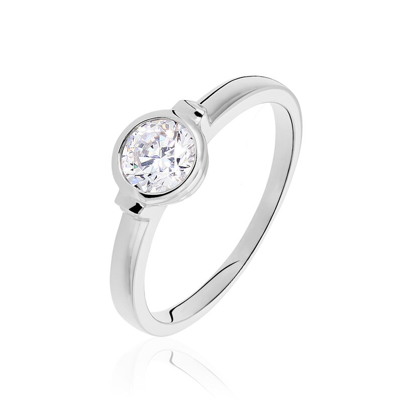 Damen Ring Silber 925 Zirkonia Leonia  - Verlobungsringe Damen | OROVIVO