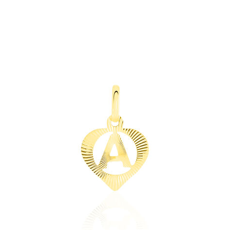 Anhänger Gold 375 Buchstabe A Herz - Schmuckanhänger Damen | OROVIVO