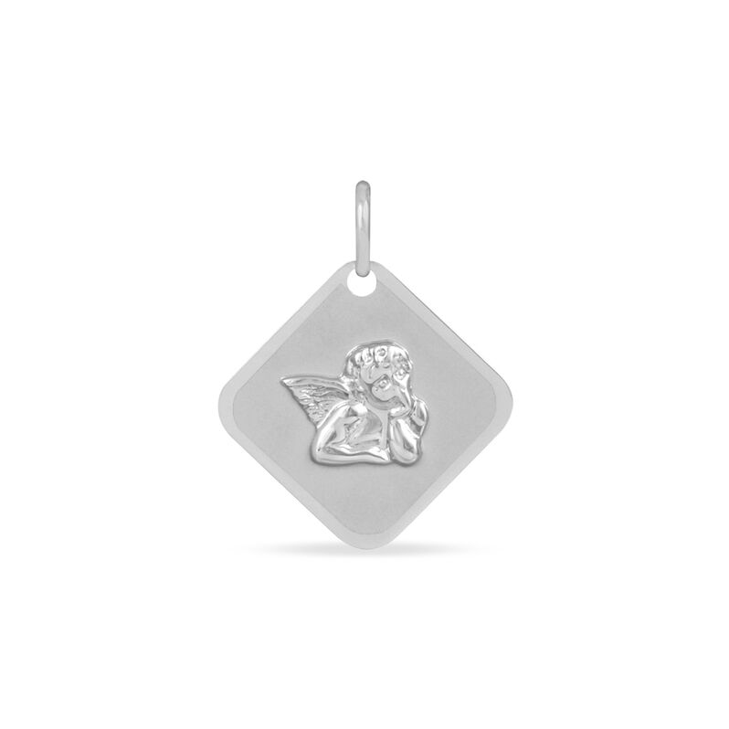 Pendentif Farida Or Blanc - Spannringe Familie | OROVIVO