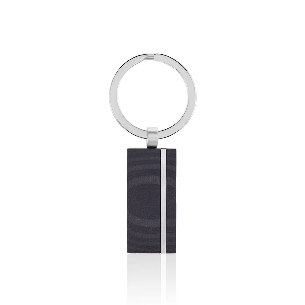 10 massive Design Edelstahl Schlüsselanhänger silber schwarz NEU Ausverkauf 