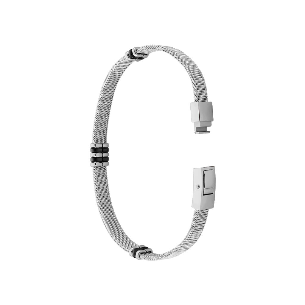 Herrenarmband Milanaisekette Edelstahl  - Armbänder Herren | OROVIVO
