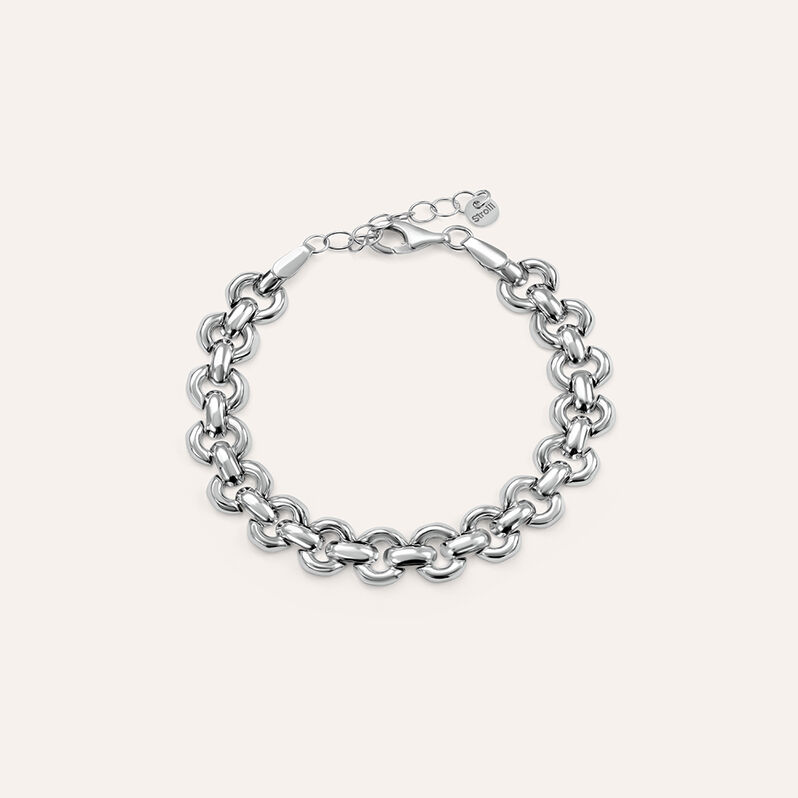 Bracciale Catena Silver Collection Argento Rodiato - Spannringe Damen | OROVIVO