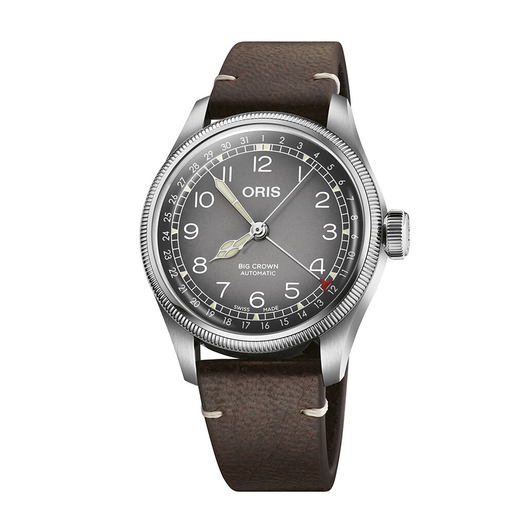 ORIS Herrenuhr Big Crown Pointer Date Automatik 01 754 7779 4063-SET - Armbanduhren Herren | OROVIVO