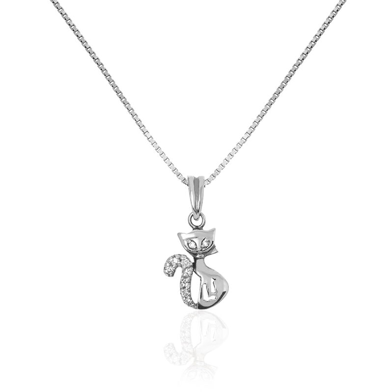 Collier Ahleme Argent Blanc Oxyde De Zirconium - Spannringe Damen | OROVIVO