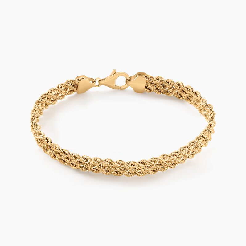 Bracelet Jerry Maille Corde Or Jaune - Spannringe Damen | OROVIVO