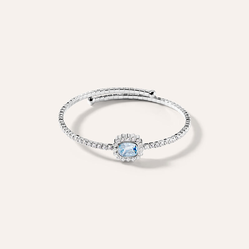 Bangle Romantic Shine Metallo Cristallo - Spannringe Damen | OROVIVO