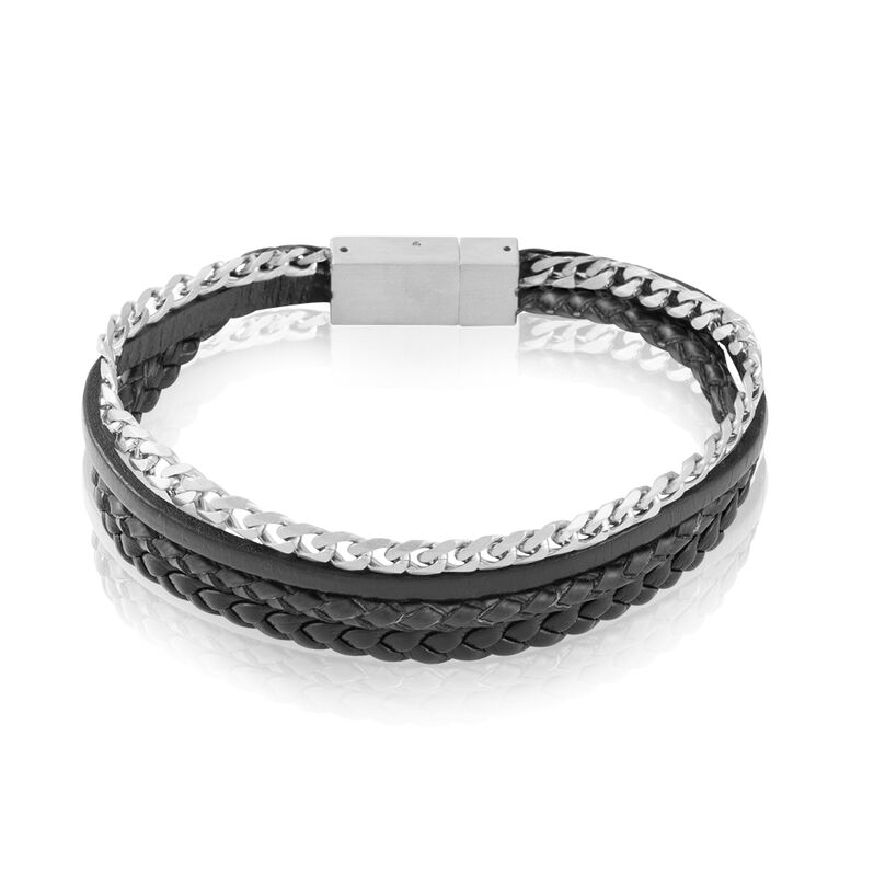 Bracelet Guilhaine Acier Blanc - Spannringe Herren | OROVIVO