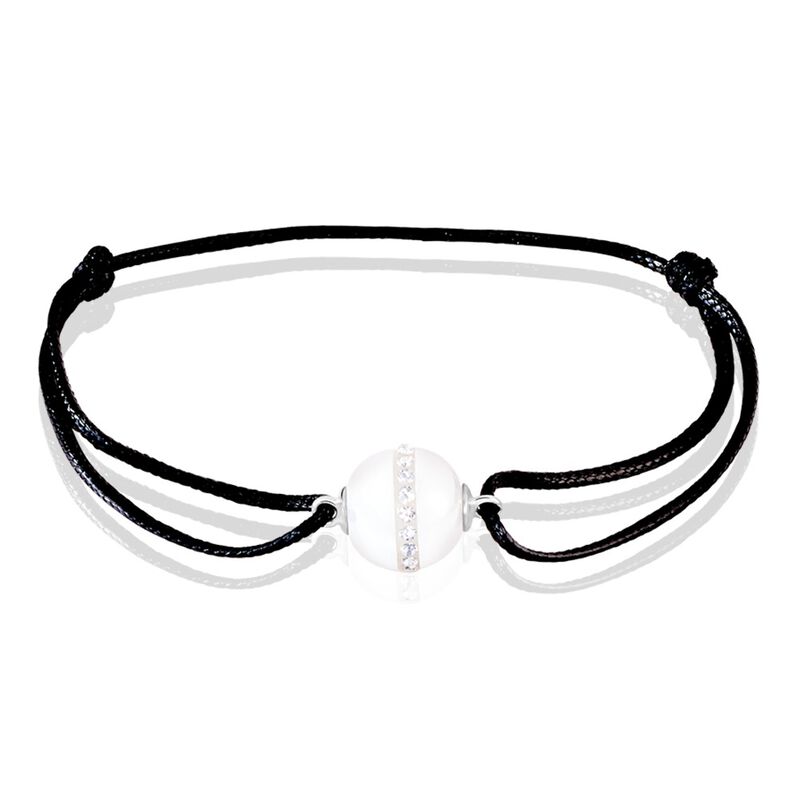 Bracelet Argent Et Céramique - Spannringe Damen | OROVIVO