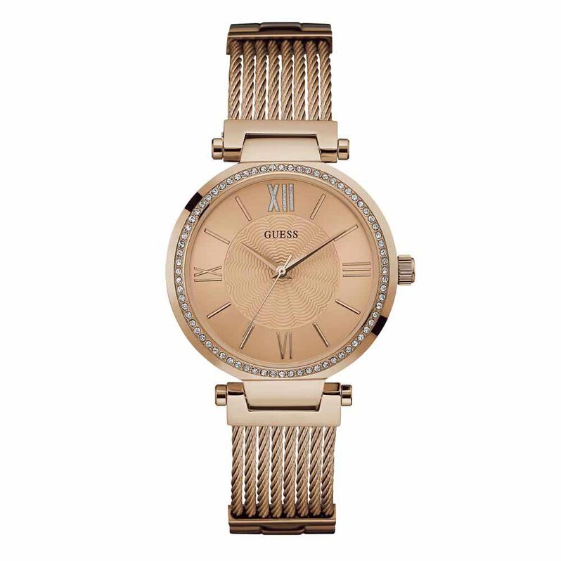 Montre Guess Soho Rose - Spannringe Damen | OROVIVO