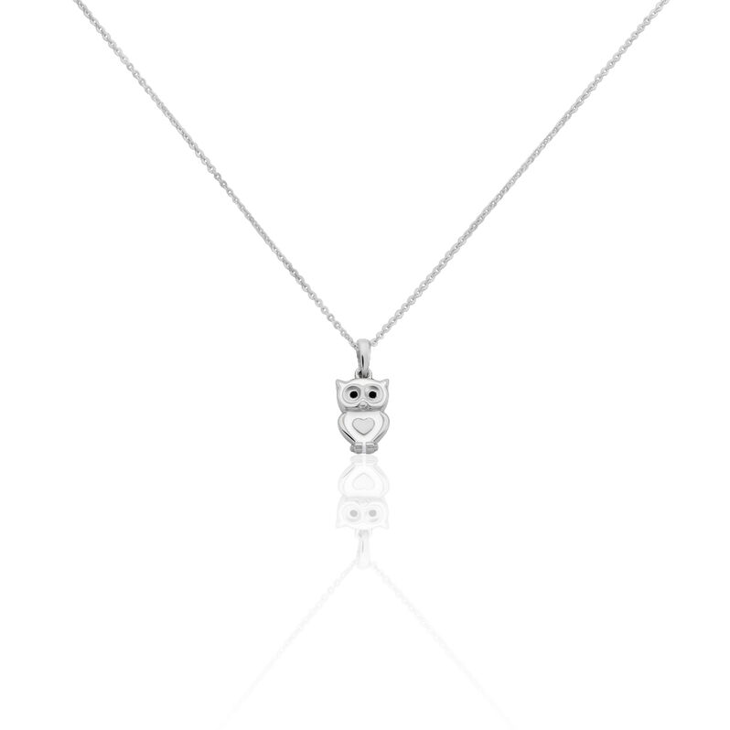 Kinder Halskette Silber 925 Eule - Halsketten Kinder | OROVIVO
