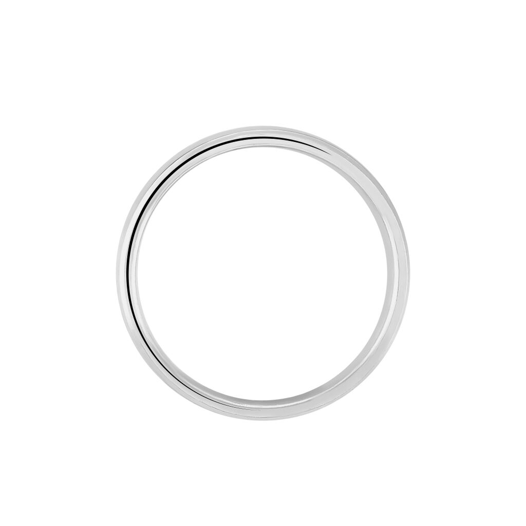 Alliance Gaedig Ruban Plat Or Blanc - Spannringe Familie | OROVIVO