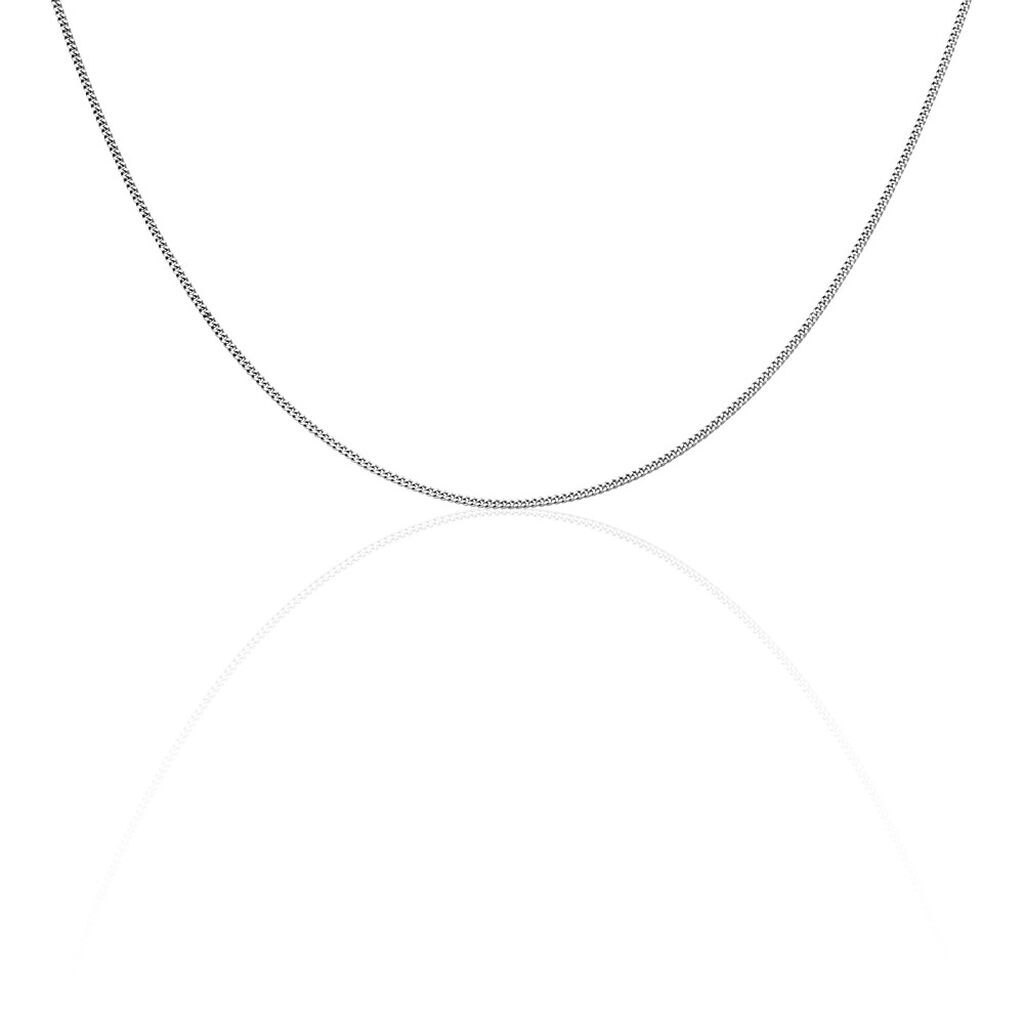 PANZER S Unisex Kette Silber Silber 925 B 1,4 mm