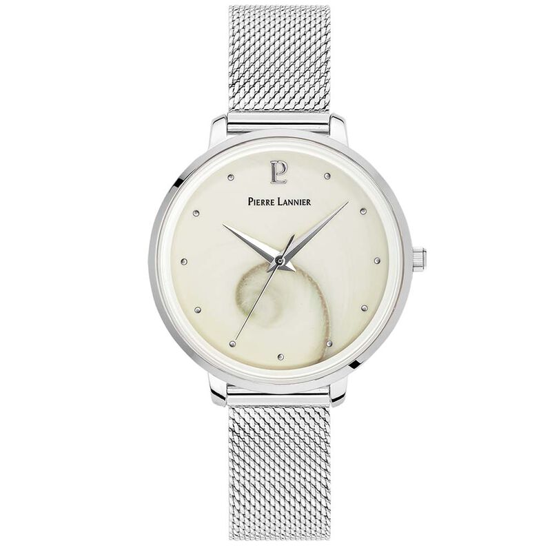 Montre Lannier Pierre Acier Argenté - Spannringe Damen | OROVIVO