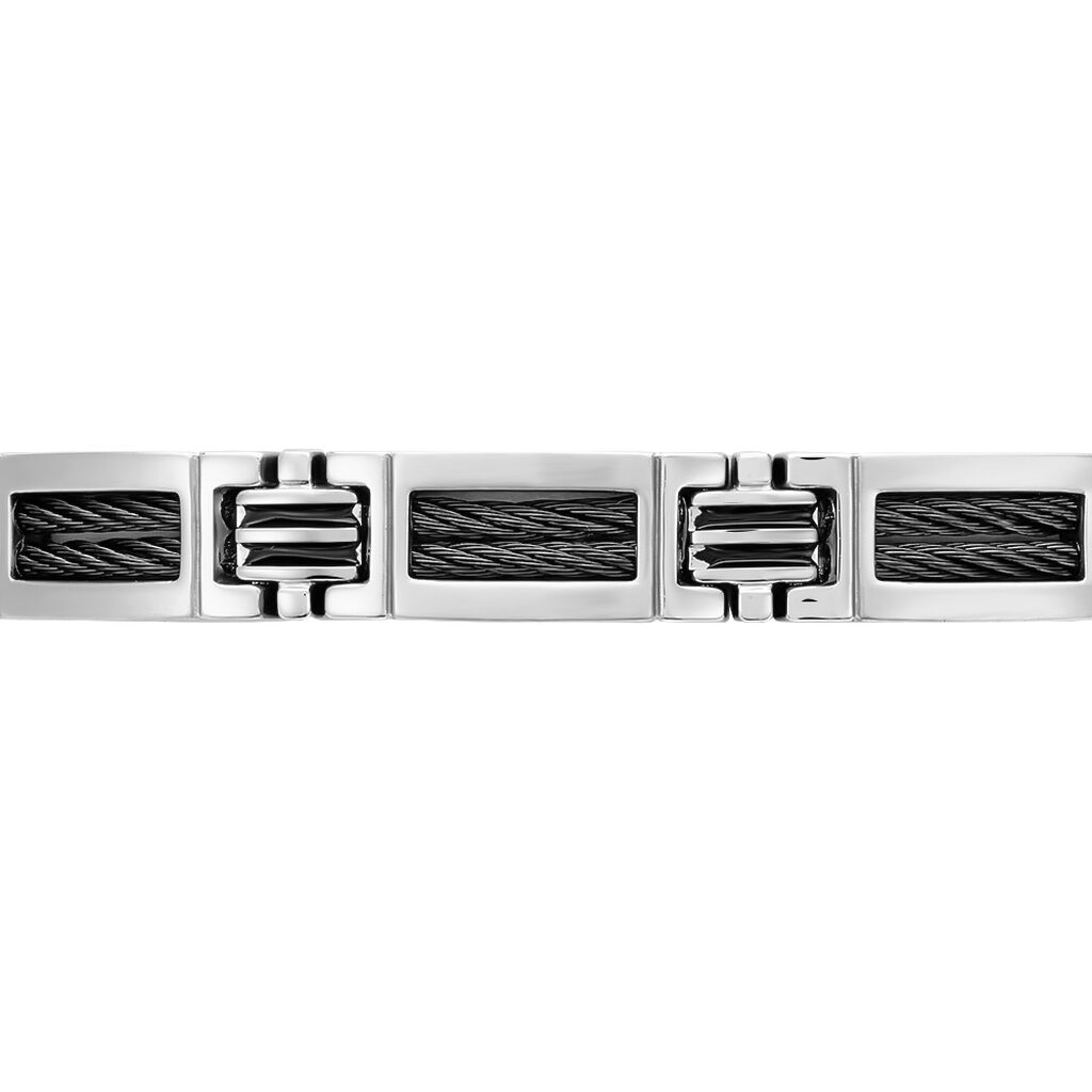 Bracelet Acier Blanc - Spannringe Herren | OROVIVO