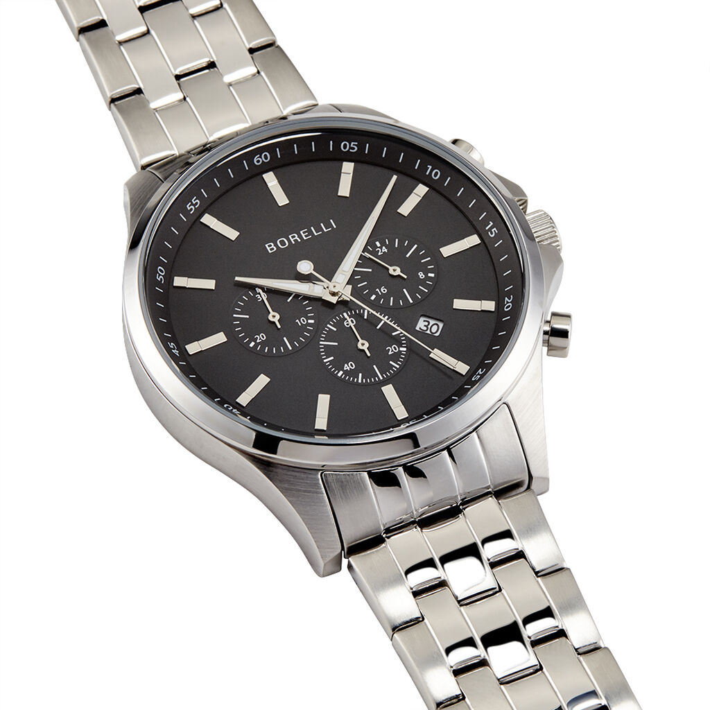 Borelli Herrenuhr Santiago Quarz Chronograph - Armbanduhren Herren | OROVIVO