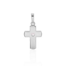 Kreuz Anhänger Silber 925 Zirkonia Magdalena - Kreuzanhänger Familie | OROVIVO