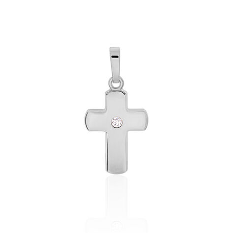 Kreuz Anhänger Silber 925 Zirkonia Magdalena - Schmuckanhänger Damen | OROVIVO
