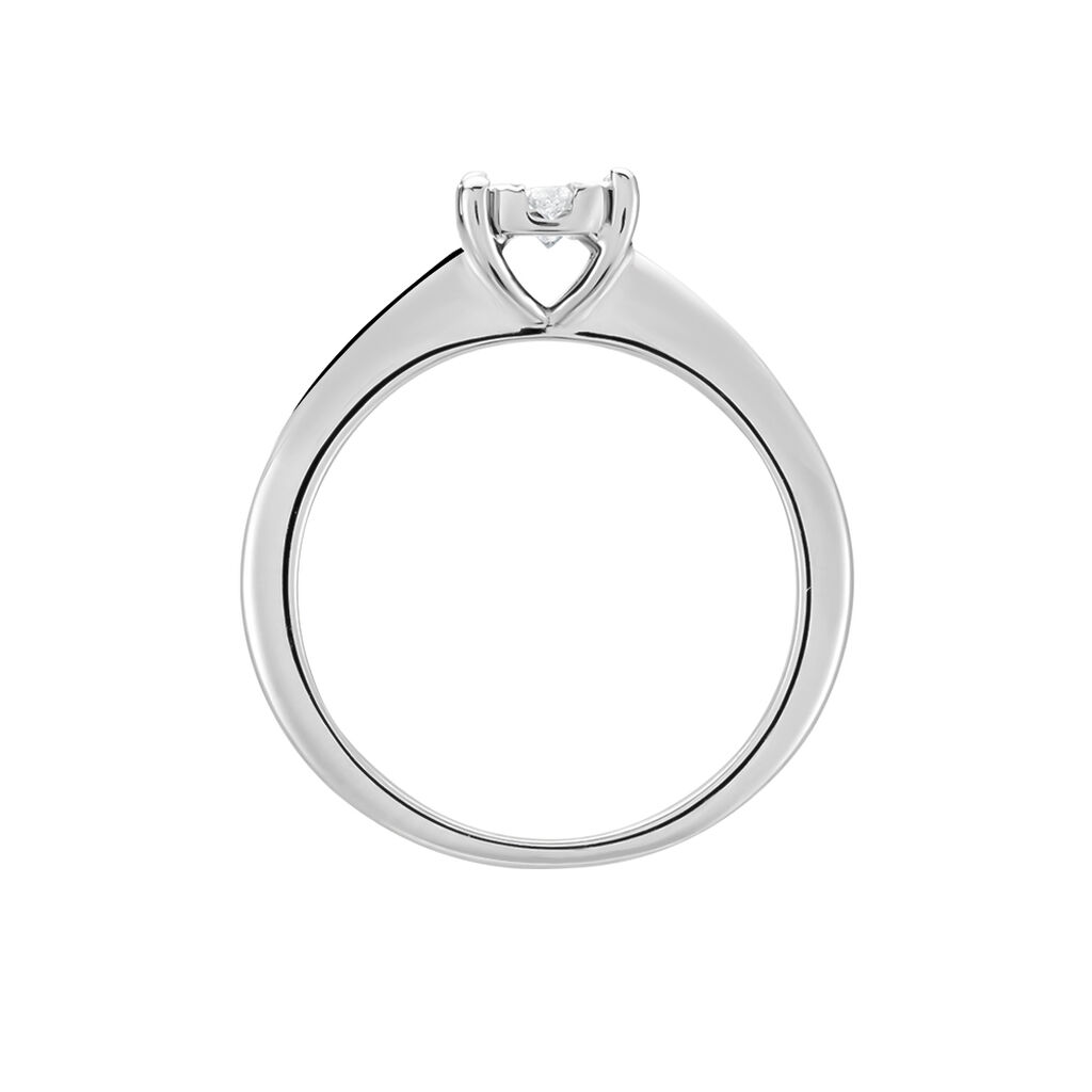 Damen Ring Weißgold 375 Diamant 0,26ct Dream  - Verlobungsringe Damen | OROVIVO
