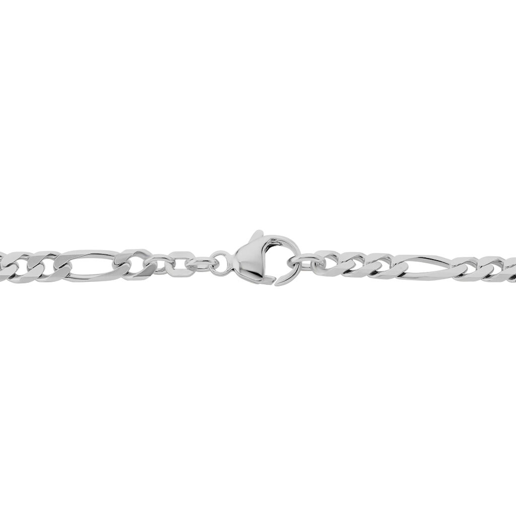 Unisex Id Armband Figarokette Silber 925 - Armbänder mit Gravur Unisex | OROVIVO
