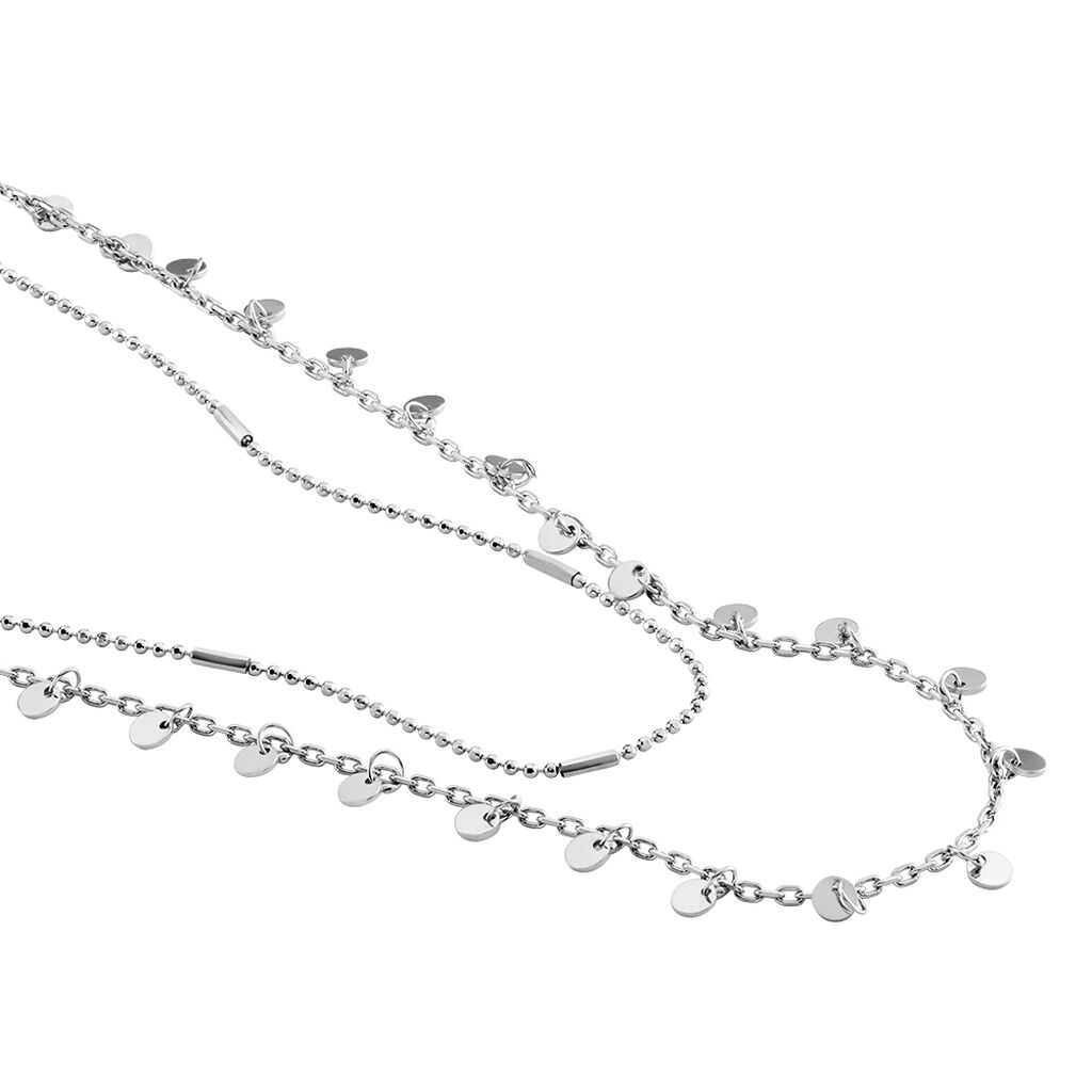 Damen Collier Silber 925 rhodiniert - Halsketten Damen | OROVIVO