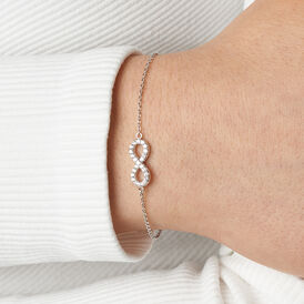 Damenarmband Silber 925 Zirkonia Infinity - Armbänder Damen | OROVIVO
