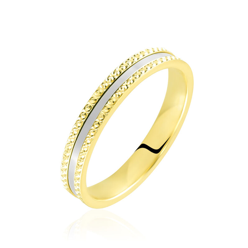 Alliance Or Jaune Et Titane Judette - Spannringe Damen | OROVIVO